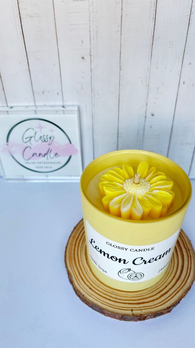 Vela aromática Lemon Cream - 250ml