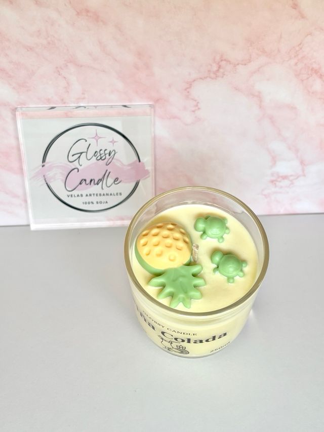 Vela Aromatica Piña Colada