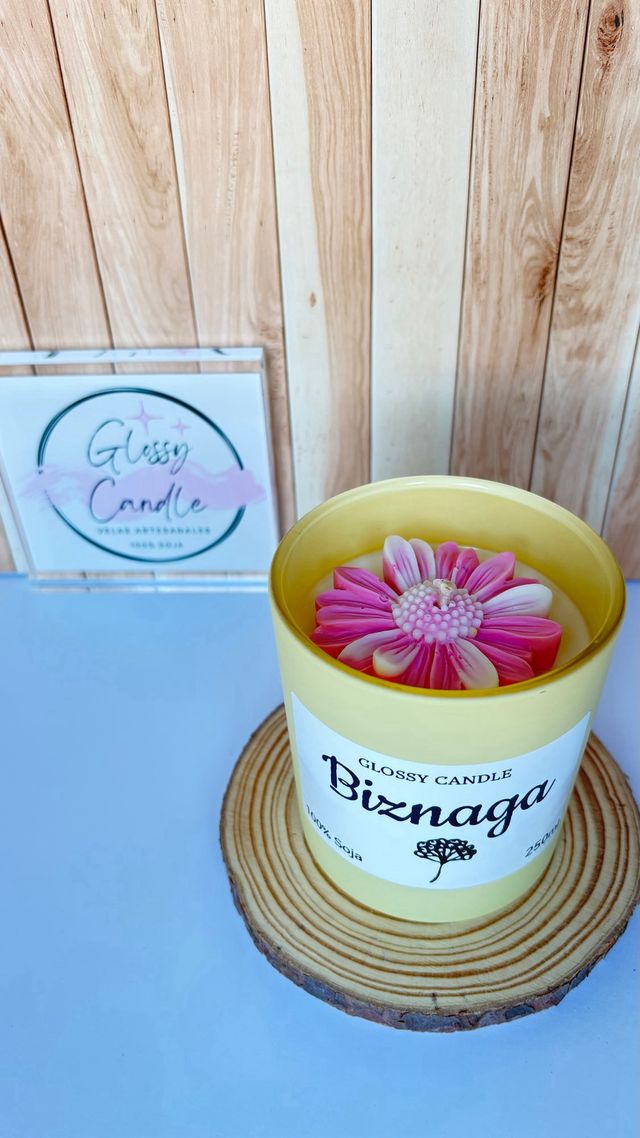 Vela aromática Biznaga - 250ml