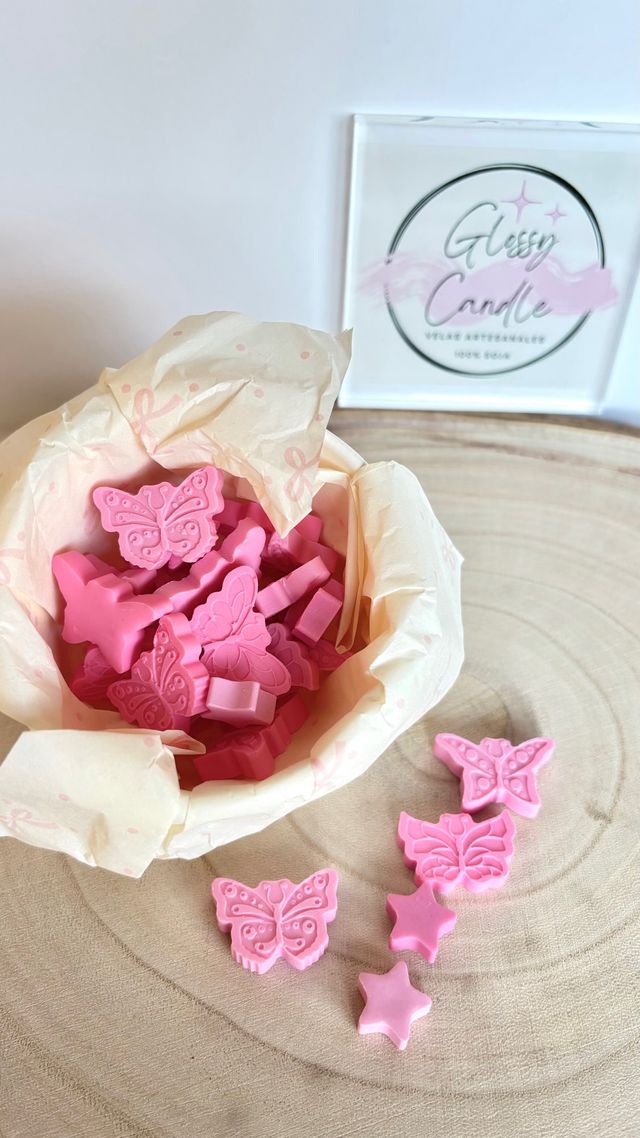 Wax Melts aroma Frambuesa Negra y Vainilla 30g